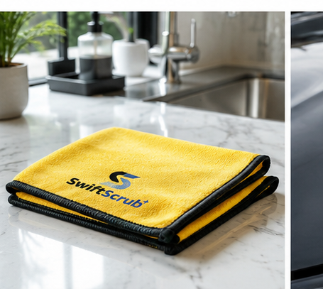 Double Side Microfiber Cloth (Pack of 2)