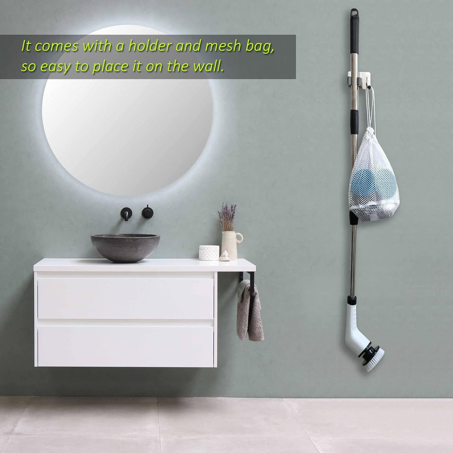 Swiftscrub PowerScrub Electric Cleaning Brush